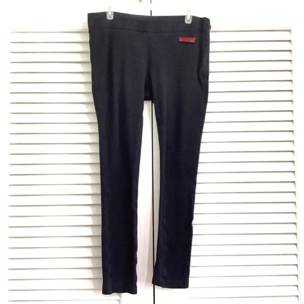 Burberry Sport Black Size Zipper Leggins Size L - Picture 2 of 10